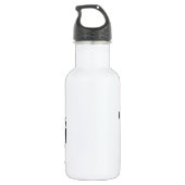 Bulldog Kiss Edelstahlflasche (Rückseite)