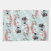 Bulldog Kiss Handtuch (Horizontal)