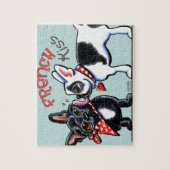 Bulldog Kiss Puzzle (Vertikal)