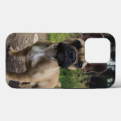Bulldog-Kissen Case-Mate iPhone Hülle (Rückseite (Horizontal))