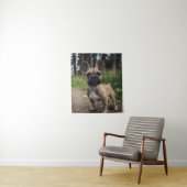 Bulldog-Kissen Wandteppich (Beispiel)