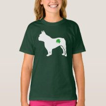 Bulldog Kleeblatt Funny St Patrick's Day Dog