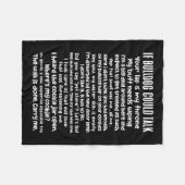 Bulldog könnte Bulldog-Besitzer von Bulldog-Bulldo Fleecedecke (Vorderseite (Horizontal))