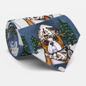 Bulldog Krawatte (Gerollt)