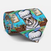 Bulldog Krawatte (Gerollt)