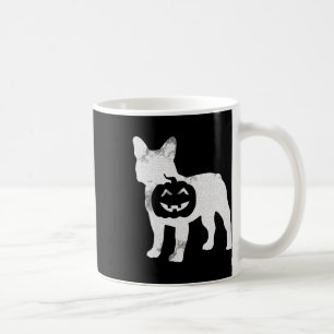 Bulldog Kürbis Fauler Halloween-Kostüm Süßer Hund Kaffeetasse