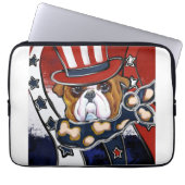 Bulldog Laptopschutzhülle (Vorderseite)