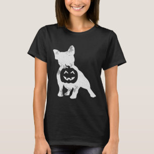 Bulldog Lazy Halloween Kostüm Niedlicher Franziske T-Shirt