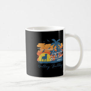 Bulldog Leben Ist Besser Vintage Sonnenuntergang Kaffeetasse