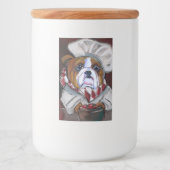 Bulldog Lebensmitteletikett (Vorderseite)
