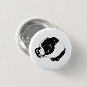 Bulldog Leck-Knopf Button (Vorne & Hinten)