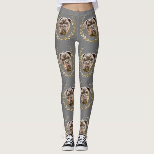 Bulldog Leggings (Vorderseite)