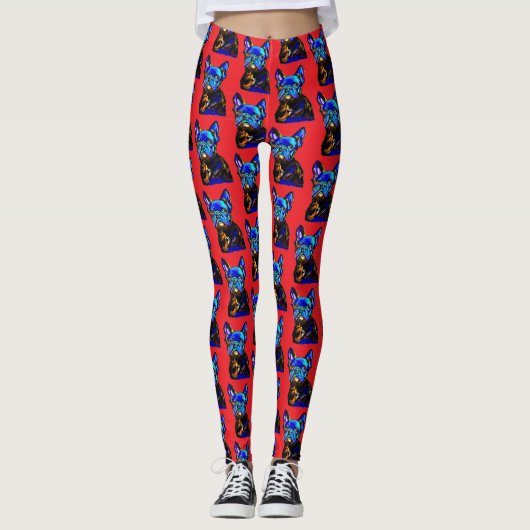 Bulldog-Leggings Leggings (Vorderseite)