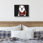 BULLDOG LEINWANDDRUCK (Insitu (Schlafzimmer))