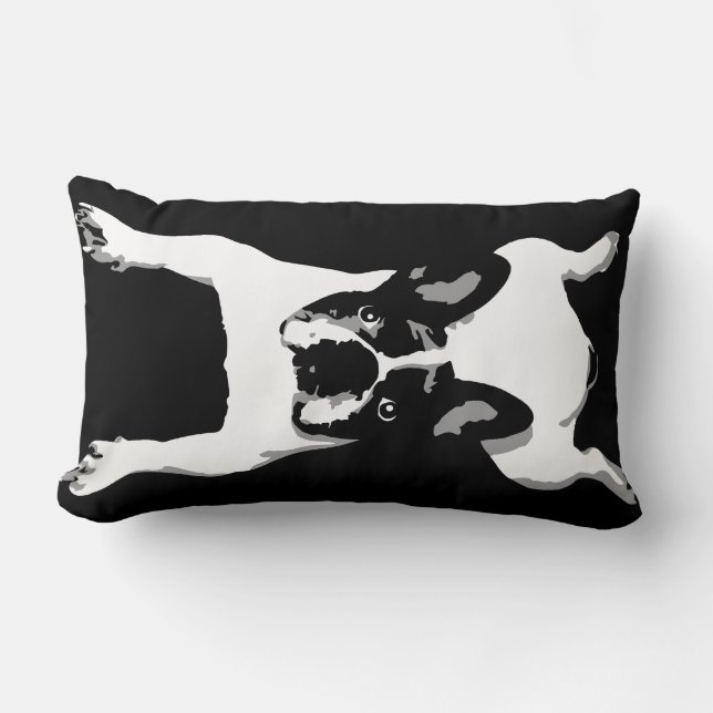 Bulldog Lendenkissen (Vorderseite)