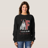 Bulldog-Letter F Sweatshirt (Vorne ganz)