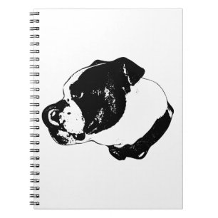 Bulldog Lick Notizen Notizblock