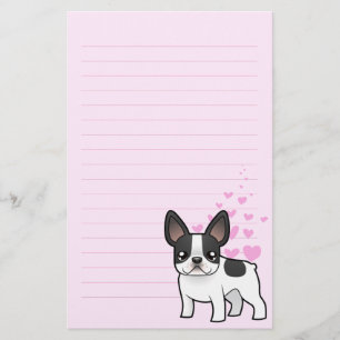 Bulldog-Liebe Briefpapier