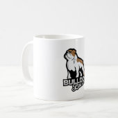 Bulldog-Liebe Kaffeetasse (Vorderseite Links)