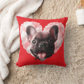 Bulldog Liebe Kissen (Decke)