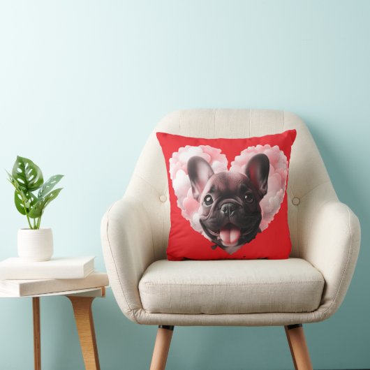 Bulldog Liebe Kissen (Stuhl )