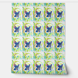 Bulldog-Liebe Tapete