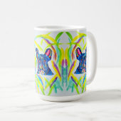 Bulldog-Liebe-Tasse Kaffeetasse (VorderseiteRechts)