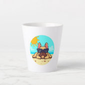 Bulldog Liebhaber Milchtasse (Vorderseite)