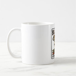 Bulldog-Liebhaber-Shirt Vintage gravierte Hundekun Kaffeetasse