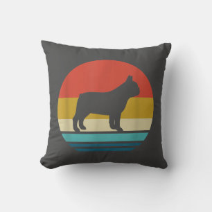 Bulldog Liebhaber Vintag Retro French Bulldog Do Kissen