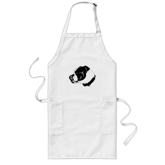 Bulldog Line Kitchen Apron Lange Schürze (Vorne)