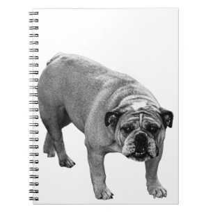 Bulldog-Liste Notizblock