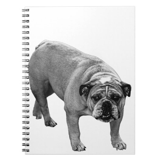 Bulldog-Liste Notizblock (Vorderseite)