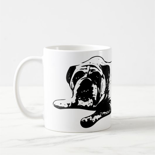 Bulldog Lounge Stimmung Kaffeetasse (Links)