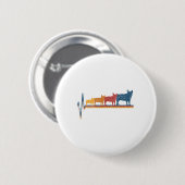 Bulldog Lover Button (Vorne & Hinten)