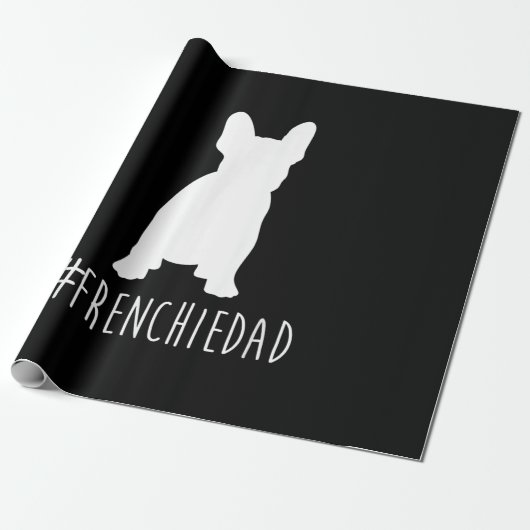 Bulldog Lover | Französischer Vater Französischer Geschenkpapier (Ungerollt)