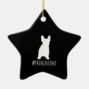 Bulldog Lover Französischer Vater Französischer Keramik Ornament