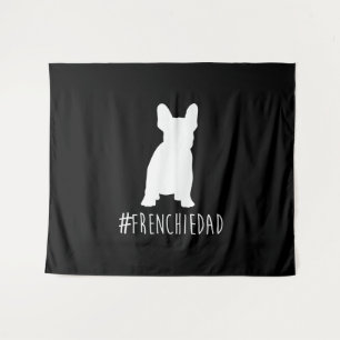 Bulldog Lover Französischer Vater Französischer Wandteppich
