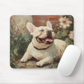 Bulldog Lover Garden Mouse Pad Mousepad (Mit Mouse)