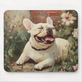 Bulldog Lover Garden Mouse Pad Mousepad
