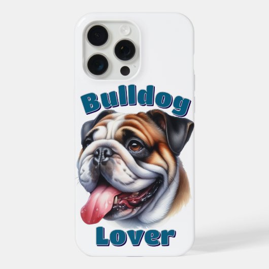 Bulldog Lover iPhone Hülle (Rückseite)