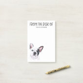 Bulldog Lover Post-it Klebezettel (Auf Schreibtisch)