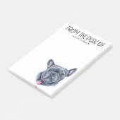Bulldog Lover Post-it Klebezettel (angewinkelt)