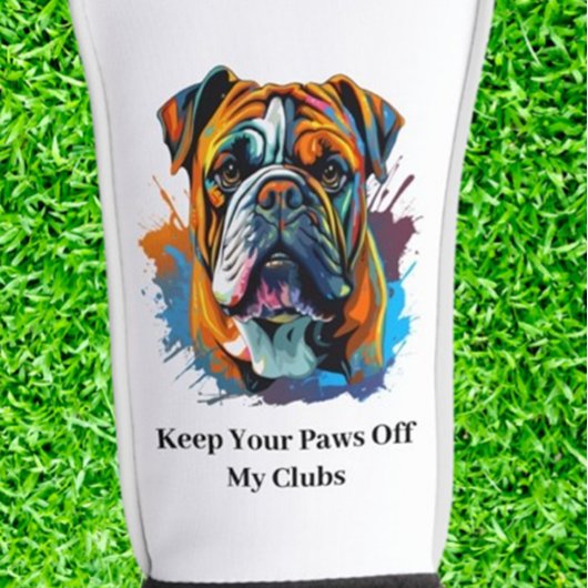 Bulldog-Lover Putter Golf Headcover