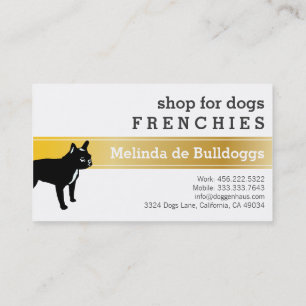 Bulldog-Luxe Visitenkarte