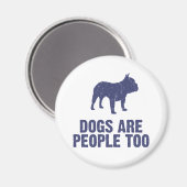 Bulldog Magnet (Vorderseite/Rückseite)