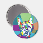 Bulldog Magnet (Vorderseite/Rückseite)