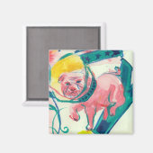 Bulldog - Magnet (Vorderseite/Rückseite)