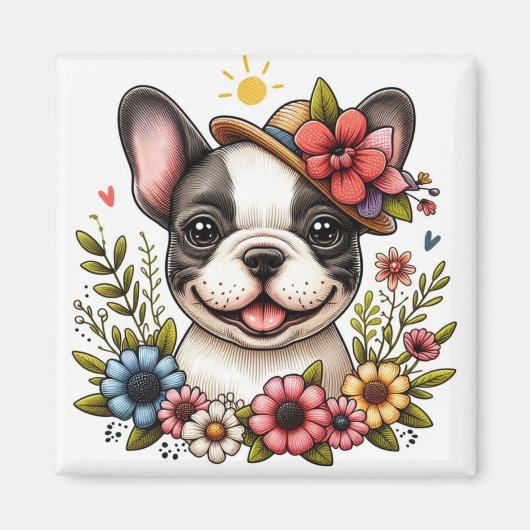 Bulldog Magnet (Vorne)