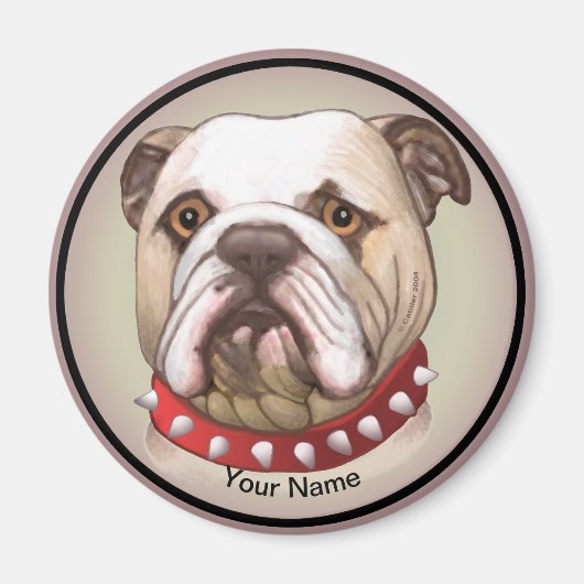 Bulldog Magnet (Vorne)
